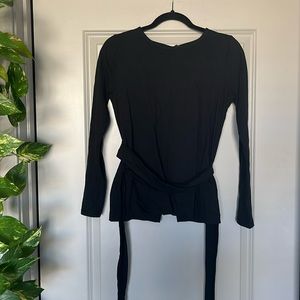 Jcrew formal black shirt, size XS.